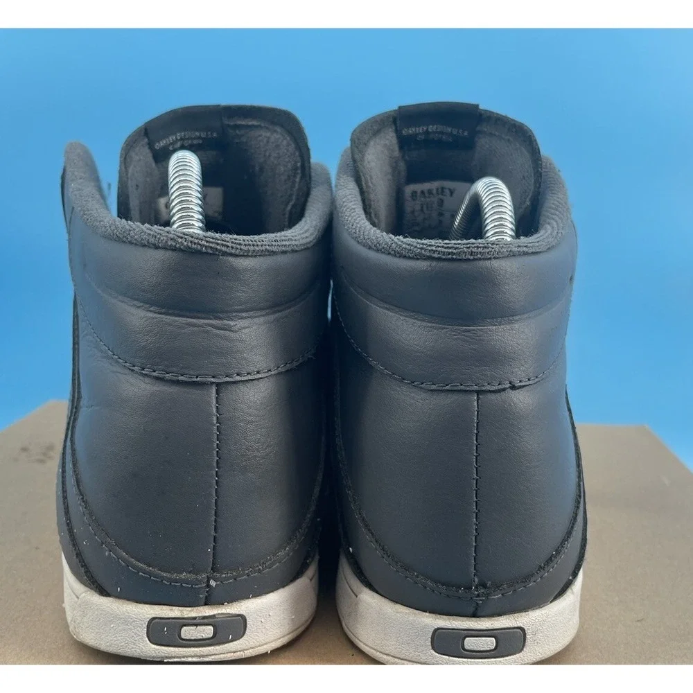 Oakley Southport High Top Sneakers Size 10 Charcoal Gray 13171-201‎ *See Pics